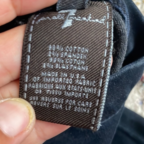 NWOT denim skirt, size 28 - Picture 8 of 8